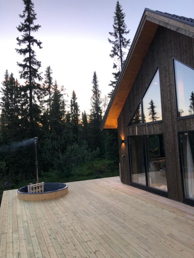 Nybyggd 8-Baeddars Skidstuga I Lofsdalen Exteriör bild