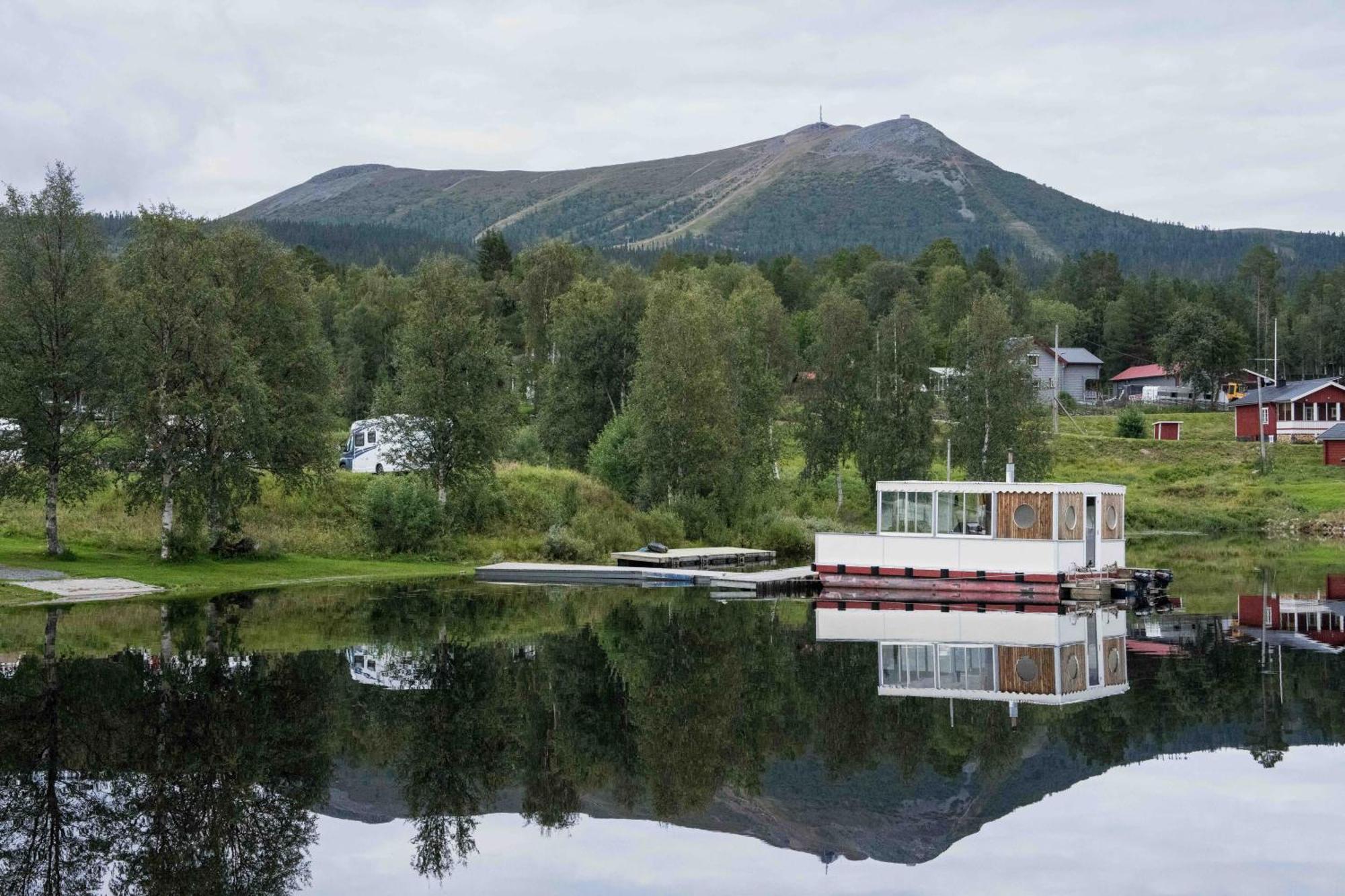 Nybyggd 8-Baeddars Skidstuga I Lofsdalen Exteriör bild